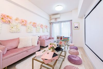 【GW特価🎀】心斎橋徒歩3分💖女子会・推し活・誕生日に映え空間！100インチシアター付 - ラグジュアリー心斎橋