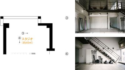 【好立地】恵比寿・代官山駅から徒歩5分の撮影スタジオ【駐車場有】の室内の写真