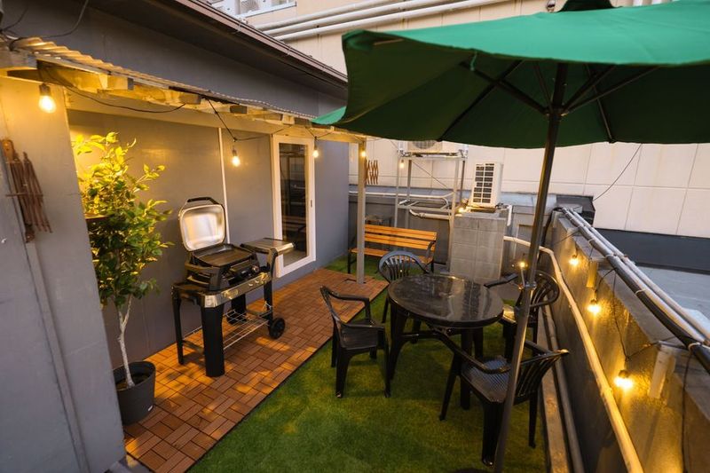 難波【屋上BBQ】難波駅6分/最大12名/貸し切り - 　BBQテラス心斎橋