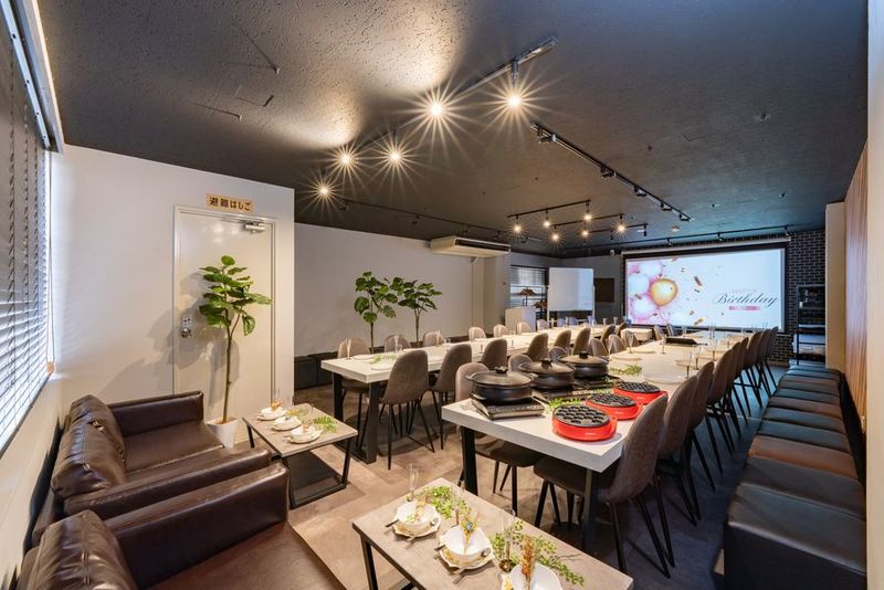 秋葉原駅4分/40名着席可/飲食可/結婚式2次会/セミナー - 秋葉原Lounge 2nd