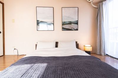 寝室、ベッドは撮影用にのみ利用できます - 横浜マンションスタジオ 横浜マンションスタジオBの室内の写真