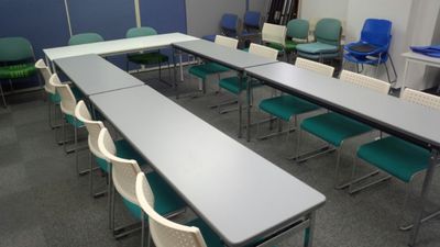 国際医療三田病院、済生会中央病院、東京タワーそば・スペース 済生会中央病院、国際医療三田病院そば、教室、ミーティングスペースの設備の写真