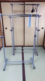 ハンガーラック - 陣の花（フリースペース・手荷物一時預かり） 【陣の花】２階１６名着席可能な数寄屋造りのお部屋（三保の間）の設備の写真