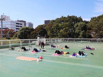 利用イメージ - Bibli 【全面】屋上広場の室内の写真