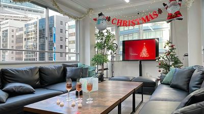 クリスマス　2022 - Colormell（カラメル）渋谷新南口2号店 パーティ・撮影・会議・その他［平日・少人数🉐プラン：〜6名］の室内の写真
