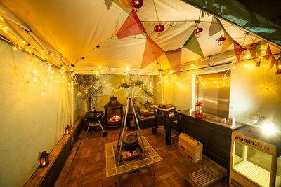 3階BBQテラス - バーベキューハウスTOKYO 新宿店 曙橋5分！BBQ設備アリ！レンタルスペースの室内の写真