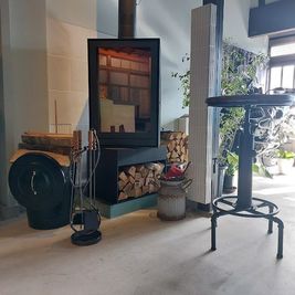 暖炉 - maruei 非日常空間でホームパーティー・女子会・教室・撮影・設備充実！の設備の写真