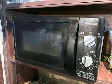 レンジあります - NICO'S Cafe 小伝馬町駅すぐのレトロでオシャレなキッチン付きレンタルスペースの設備の写真