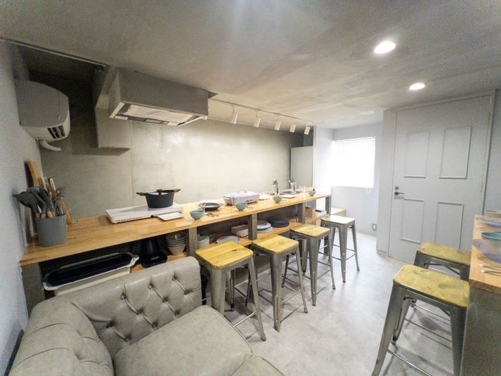 《人数変動プラン》リノスぺkitchen心斎橋【最大13名】 - リノスぺkitchen心斎橋【大阪】レンタルキッチン