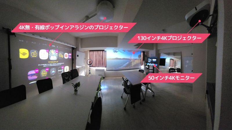 30名着席可能な吉祥寺40平米スペース - 吉祥寺徒歩1分40平米の自社物件レンタルスペース