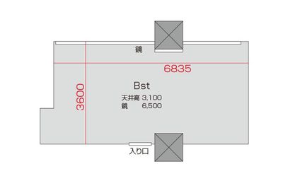 渋谷宮下PARK レンタルスタジオ STUDIO BUZZ Bstの室内の写真