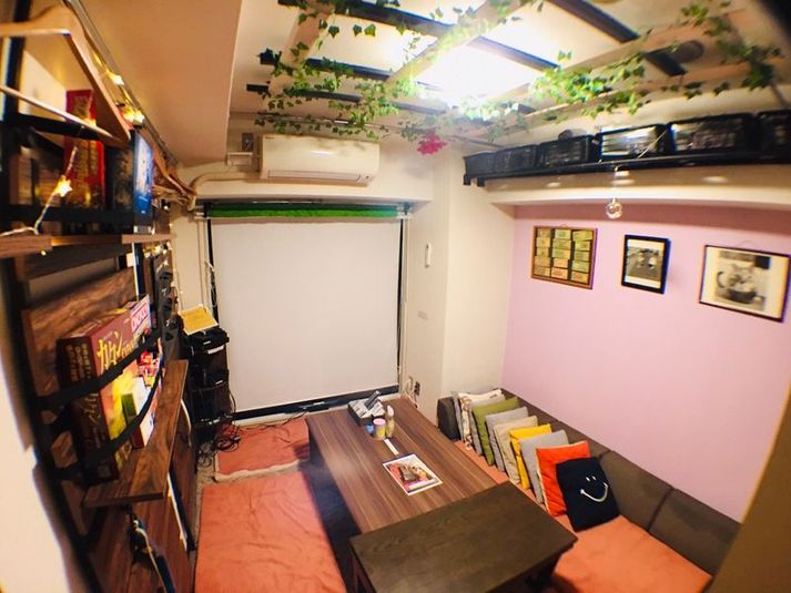 8名様まで：✨昼でも夜になる遮光スクリーンで映画館気分 - Rental Space DECO 御徒町＆新御徒町