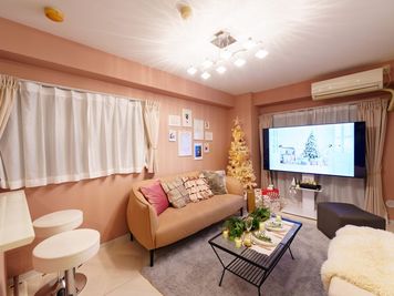 🥂ラグジュアリー空間🌃✨誕生会🎂撮影📹女子会🎀 ✨長時間がお得✨誕生日会🎂撮影📷配信📹女子会🎀の室内の写真