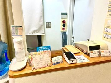 共有スペース（受付） - minoriba_南青山骨董通り店 レンタルサロン　オープンスペースの設備の写真