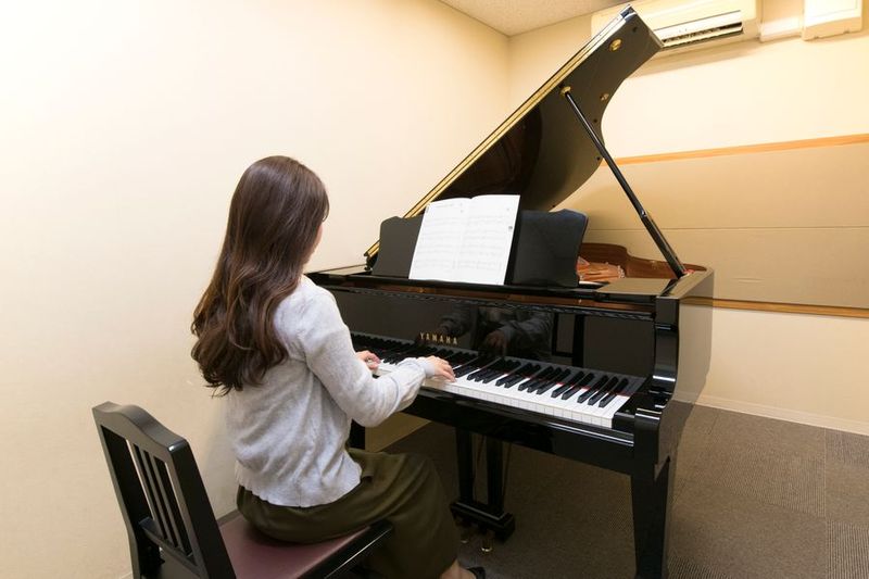 グランドピアノ練習室です。 - ミュージックスクエアつくば ピアノ練習室　S部屋(GP練習室)の室内の写真