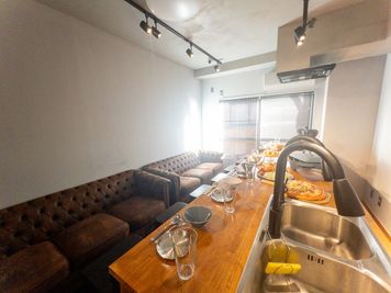 リノスぺkitchen市ヶ谷 《人数変動料金制》リノスぺkitchen市ヶ谷【最大20名】の室内の写真