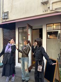 レンタルスペース・リブレ中崎町 中崎町駅から徒歩５分.カフェもできるお洒落な路面店の入口の写真