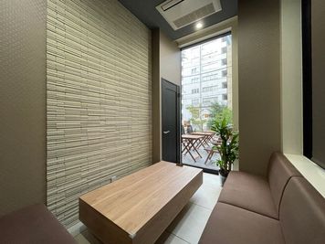 カフェの個室です。 - キネティックアーツ渋谷 【渋谷駅徒歩５分】カフェ＆フィットネス施設まるっと✨撮影などにの室内の写真