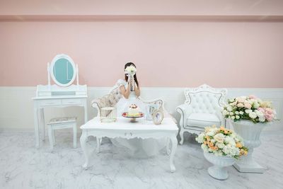 シンデレラフォトスタジオ　なんば シンデレラフォトスタジオ　Pink & Blueなんばの室内の写真
