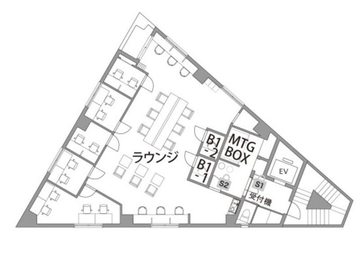 コワーキングスペース【会話可能エリア】 - THE HUB 溝の口