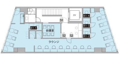 THE HUB 新宿西口 コワーキングスペース【会話可能エリア】の室内の写真