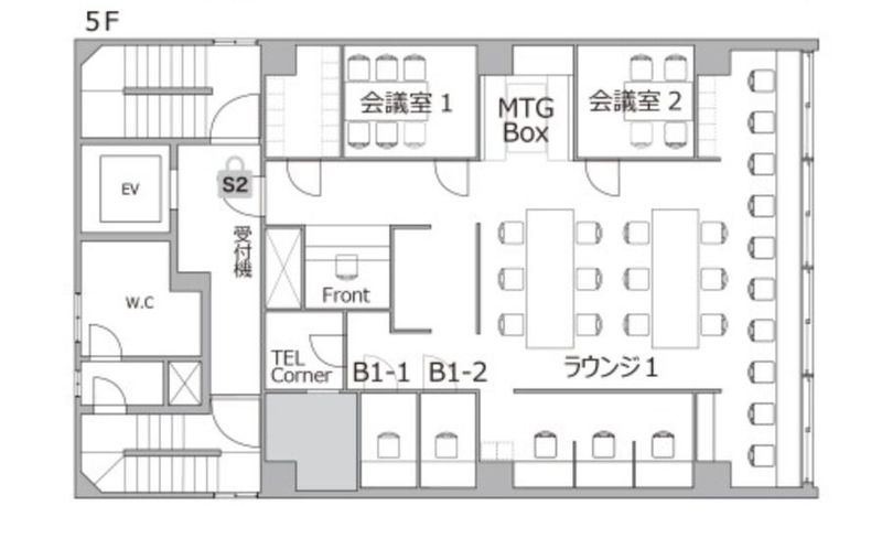 コワーキングスペース【会話可能エリア】 - THE HUB 渋谷