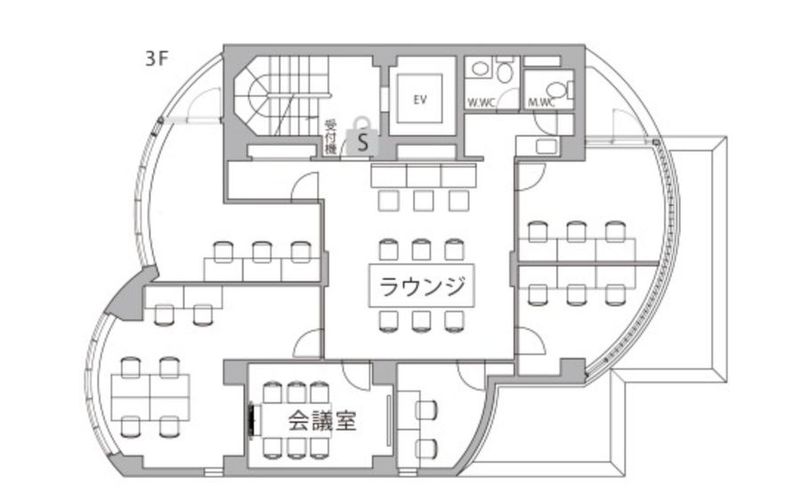 コワーキングスペース【会話禁止エリア】 - THE HUB 代々木
