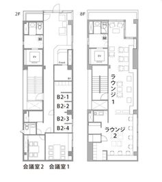 THE HUB 名古屋丸の内 コワーキングスペース【会話禁止エリア】の室内の写真
