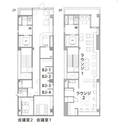 THE HUB 名古屋丸の内 コワーキングスペース【会話可能エリア】の室内の写真