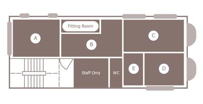 B Studio Layouts - セルフフォトスタジオ「Noeul.PhotoStudio」 B Studio「european home」の室内の写真