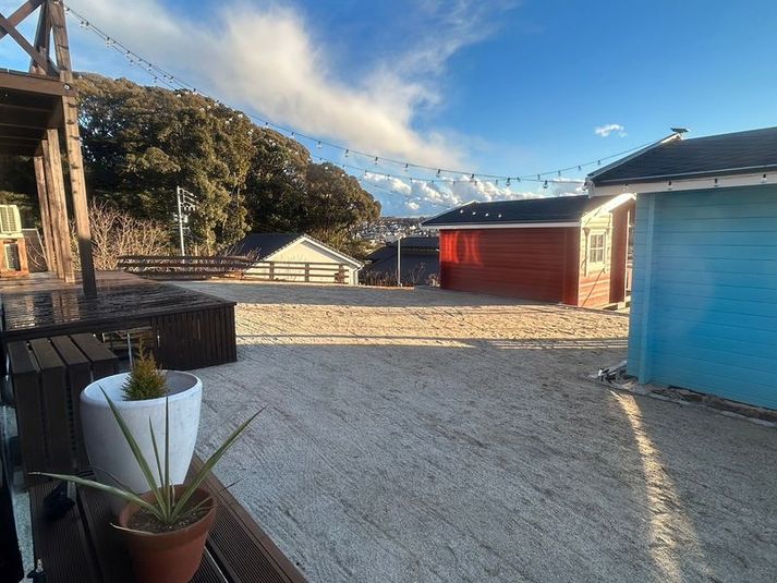 欧州仕様の本格ログハウス　まるまる６畳レンタルスペース - 瀬戸ワーケーション　わびくらの里