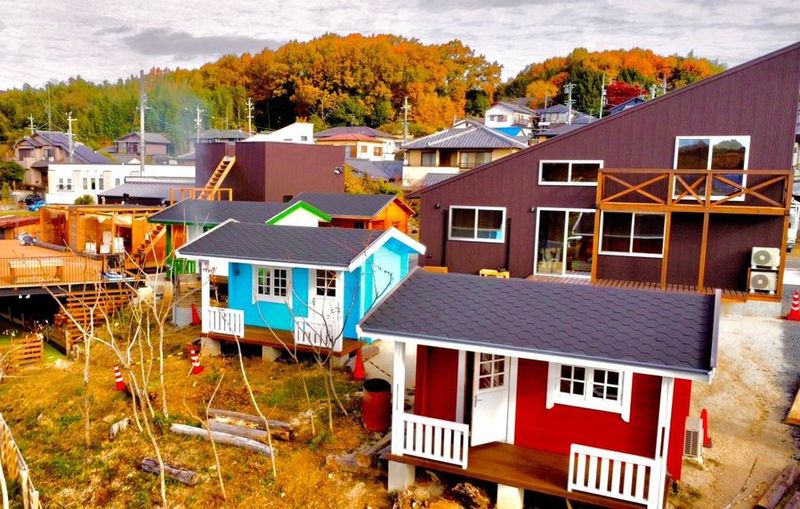 欧州仕様の本格ログハウス　まるまる６畳レンタルスペース - 瀬戸ワーケーション　わびくらの里