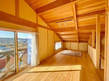 フリースペース - 瀬戸ワーケーション　わびくらの里 天然無垢材の家　まるまる1棟レンタルスペースの室内の写真