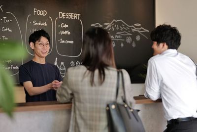 受付 - Connected Studio i/HUB 富士宮駅から徒歩1分【12名】の入口の写真