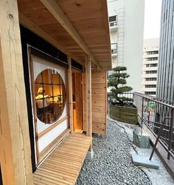 まるで日本庭園？!浅草駅徒歩30秒の唯一無二の空間を提供します✨ - Relax one 浅草 Relax one 浅草｜イベント🍷撮影利用可📷の室内の写真