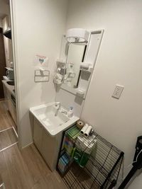 洗面所もとても綺麗で使いやすいです。 - スマートホームシアター横浜中華街 Smartホームシアター横浜中華街の設備の写真