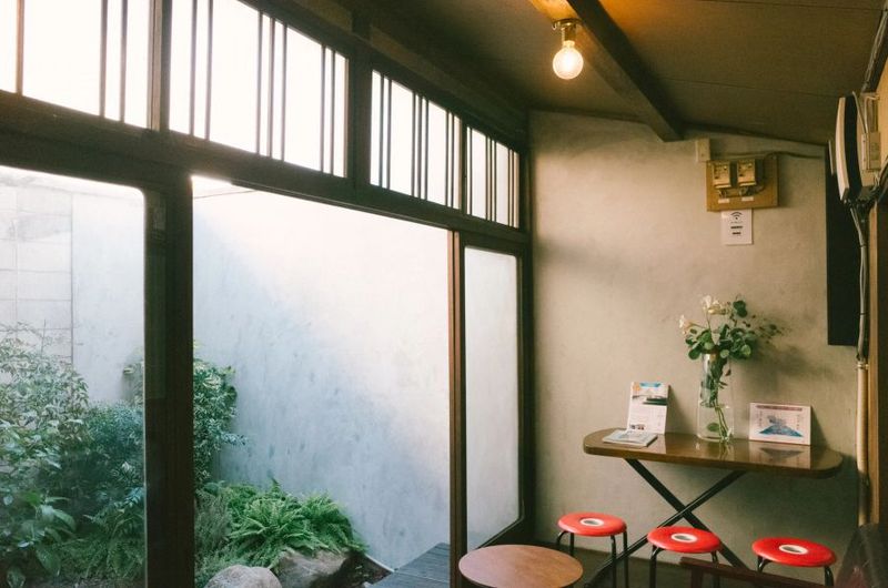 ゆっくりできる縁側スペース。 - 寿楽温泉 寿楽温泉 1階レンタルの室内の写真