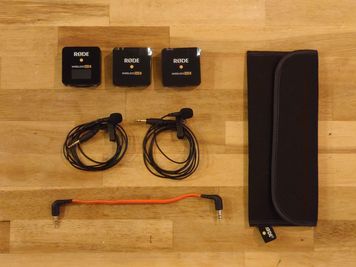 録音機材セットです。 - さがつく craft & cafe　レンタルスペース ミーティングルームの設備の写真