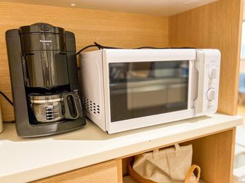 電子レンジ利用可能 - 駒岡つながるサロン 【綱島/鶴見】地域交流 駒岡5丁目レンタルスペースの室内の写真