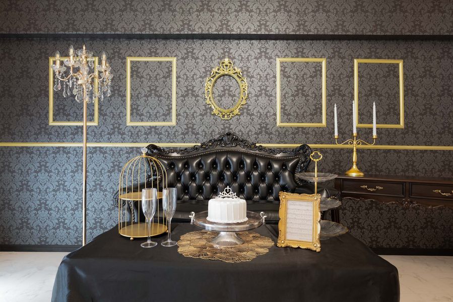 要問合わせ♥️在宅ワークにも♥️ロココ調パソコン台ドレッサー鏡台ミラー