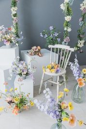 フラワー装飾一式（オプション） - レンタルフォトスタジオ　minca studio おしゃれなレンタルフォトスタジオの設備の写真