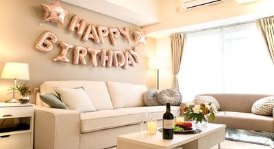 誕生日会や推し活、生誕祭にもピッタリ(๑˃̵ᴗ˂̵) - ブルーム梅田の室内の写真