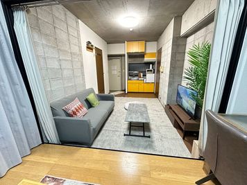 広いスペースなので、使い方は色々🤗 - お気軽スペース お気軽スペースchill ロイヤスシティ中洲　鹿児島中央駅近くの室内の写真