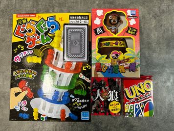 各種ゲームあります🤗 - お気軽スペース お気軽スペースchill ロイヤスシティ中洲　鹿児島中央駅近くの設備の写真