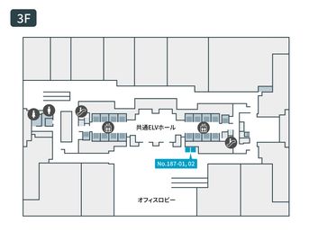 テレキューブ みなとみらいセンタービル 187-01の室内の写真