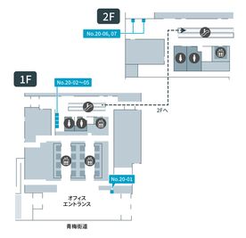 テレキューブ 新宿フロントタワー 2F 20-06の室内の写真