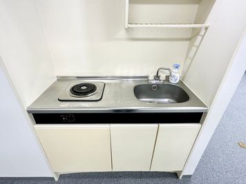 【流し台は手洗い場としてご利用ください】 - 【閉店】TIME SHARING 御徒町 マツダビル4F 【閉店】4Fの設備の写真