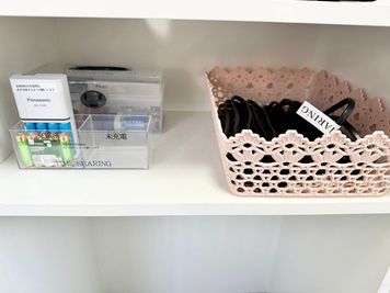 【無料備品】 - 【閉店】TIME SHARING 御徒町 マツダビル4F 【閉店】4Fの設備の写真