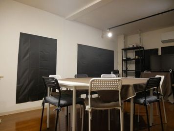 ボードゲーム＆マーダーミステリー Light and Geek レンタルスペースの室内の写真