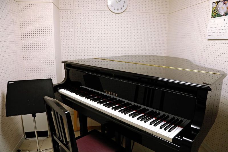 グランドピアノ常設 - 東陽町駅前スタジオ３　グランドピアノ常設 東陽町駅前スタジオ３　YAMAHAグランドピアノ常設の室内の写真